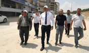 Başkan Mehmet Kuş Osmanlı Mahallesi’nde İncelemelerde Bulundu
