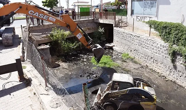 Korçik Deresi’nde Temizlik Çalışmaları Başladı
