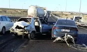 Şanlıurfa otobanında kaza oldu!