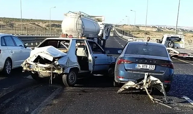 Şanlıurfa otobanında kaza oldu!