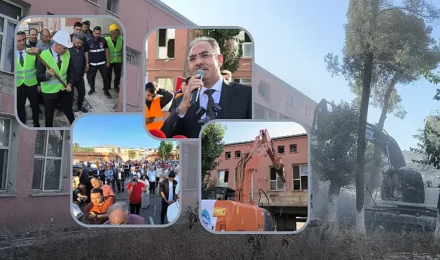 Urfa’daki cezaevinde yıkım başladı