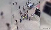 Urfa’nın ilçesinde taşlı sopalı kavga!