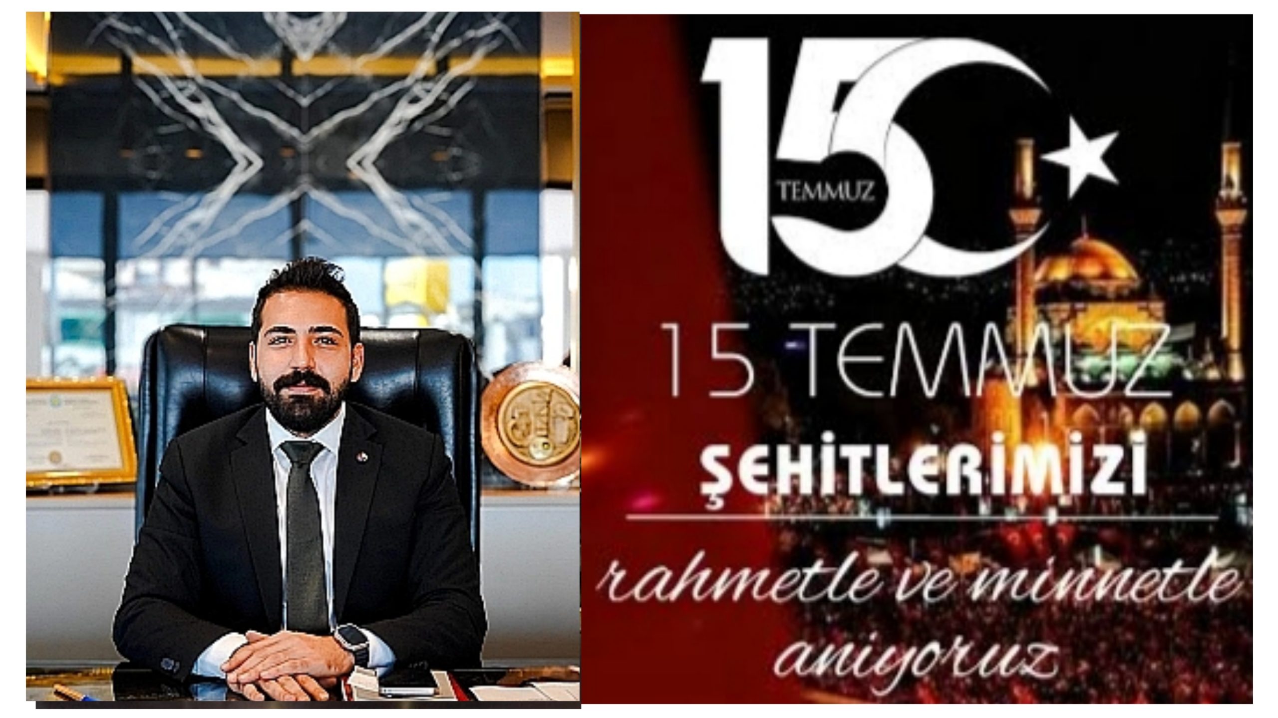 Başkan Karakuş 15 Temmuz Demokrasi ve Milli birlik günü Mesajı yayınladı