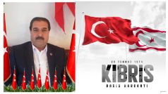 Hürriyetçi Sağlık Sen Şanlıurfa İl Başkanı İbrahim Gündoğdu’dan Kıbrıs Barış Harekâtı’nın 51. Yıldönümü Mesajı