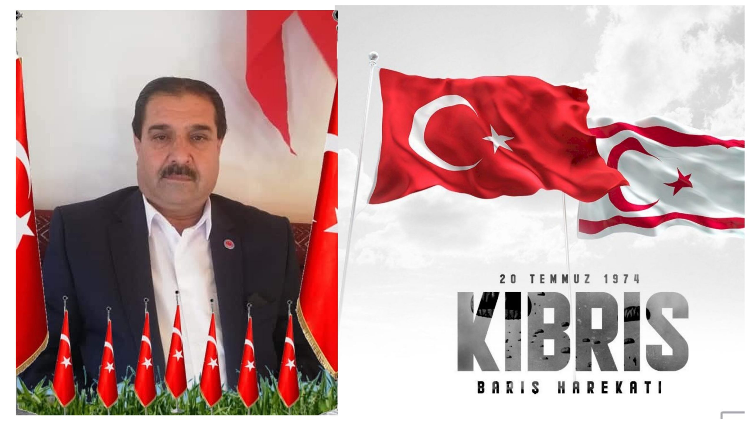 Hürriyetçi Sağlık Sen Şanlıurfa İl Başkanı İbrahim Gündoğdu’dan Kıbrıs Barış Harekâtı’nın 51. Yıldönümü Mesajı