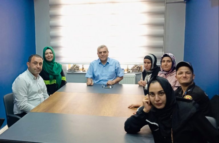 Başkan Maksut Dügerliden Zeynel Abidin Beyazgül”e Vefa ziyareti