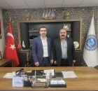 Şanlıurfa Oduncular ve Kömürcüler Odası Başkanı Hadi Öğe Başkan Mehmet Çay”a Ziyaret