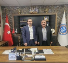 Şanlıurfa Oduncular ve Kömürcüler Odası Başkanı Hadi Öğe Başkan Mehmet Çay”a Ziyaret