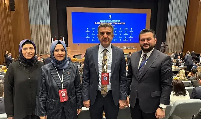 AK Parti Şanlıurfa Teşkilatı, Cumhurbaşkanı Erdoğan Başkanlığındaki İl Başkanları Toplantısına Katıldı
