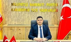 MHP Karaköprü İlçe Başkanı İdris Cesur’dan 30 Ağustos Zafer Bayramı Mesajı