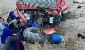 Traktör devrildi! Urfalı tarım işçisi feci can verdi!