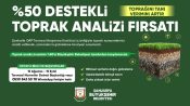 ŞANLIURFA BÜYÜKŞEHİR BELEDİYESİ’NDEN ÇİFTÇİLERE YÜZDE 50 HİBELİ TOPRAK ANALİZİ DESTEĞİ