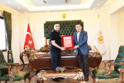 İL EMNİYET MÜDÜRÜ ATİLLA AKSOY’DAN BAŞKAN ÖZYAVUZ’A ZİYARET