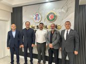 Öz Sağlık-İş Sendikası Başkanı Bekir Başak’a Anahtar Parti”Heyetinden  Ziyaret