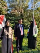 Anavatan Partisi Genel  Başkan Yardımcısı Halil Aslan’Ankara’da Gazze Nöbetinde