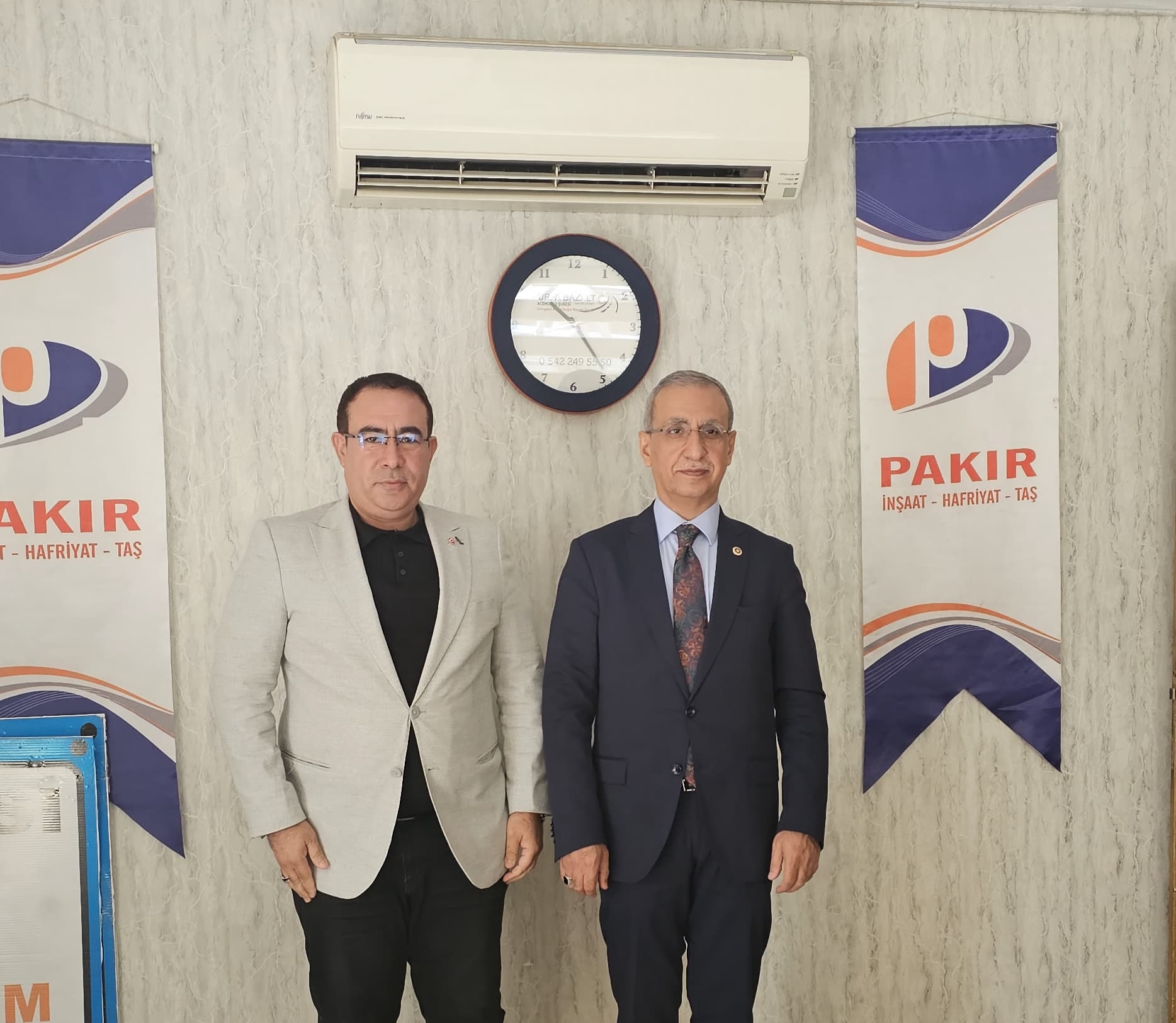 AK Parti Şanlıurfa Milletvekili Abdurrahim Dusak’tan Medya Yazarları Derneği Başkanı Mustafa Pakır’a Ziyaret