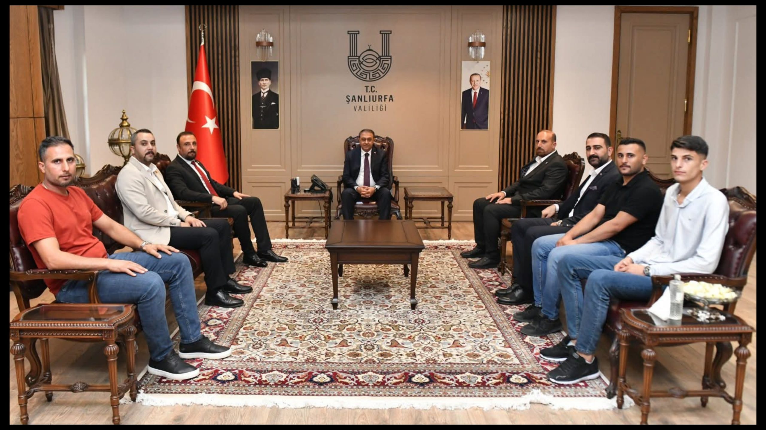 İYİ Parti Şanlıurfa İl Başkanı Ali Eroğlu’ndan Vali Hasan Şıldak’a Ziyaret