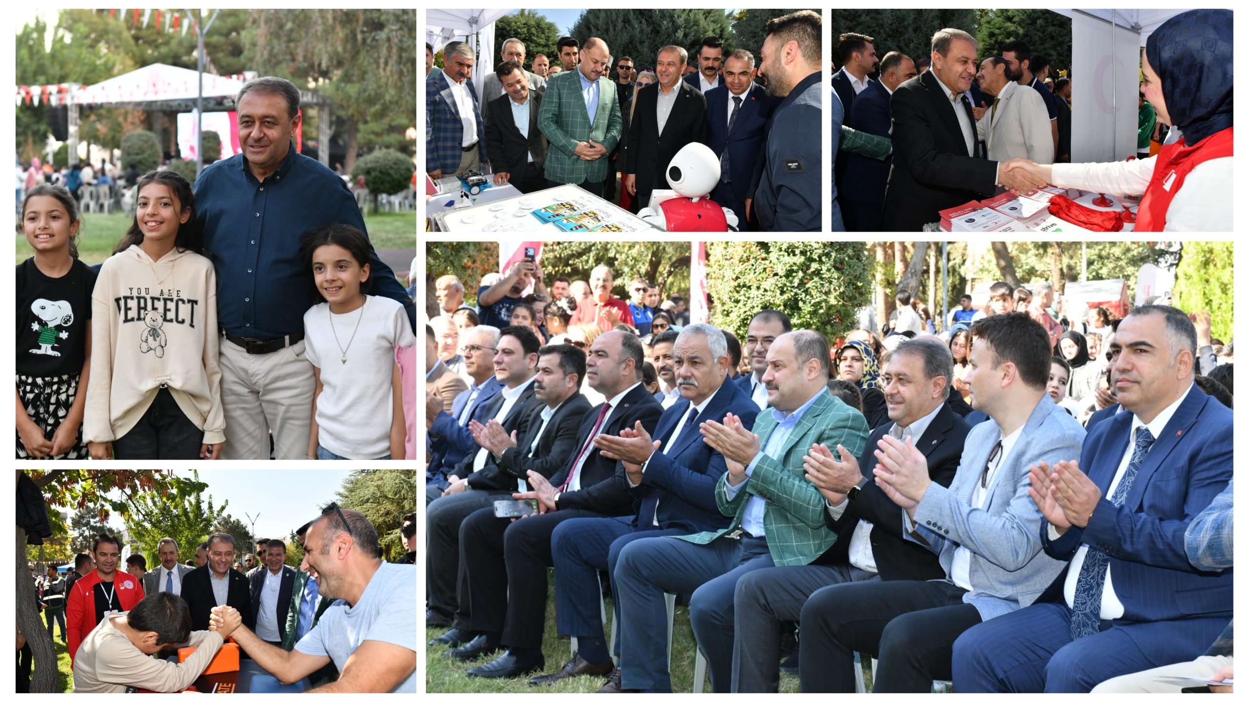 ŞANLIURFA ÇOCUK VE GENÇLİK BULUŞMASI BİNLERCE ÇOCUK VE GENCİ BIR ARAYA GETİRDİ