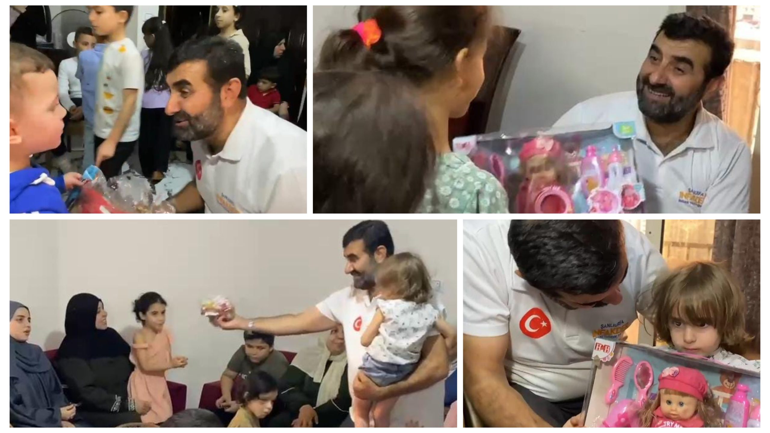 İnfakder İnsani Yardım Derneği Başkanı Parlak, Kahire’de Gazzeli Yetimleri Sevindirdi