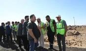 Başkan İnan, Dinçer Mahallesi’ndeki Asfalt Çalışmalarını Yerinde İnceledi