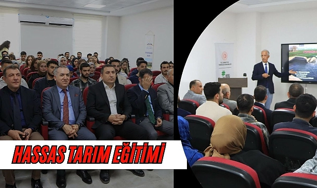 Şanlıurfa’da Hassas Tarım Uygulamaları Eğitimi Yoğun Katılımla Gerçekleştirildi