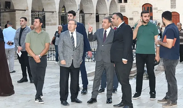 Şanlıurfa Valisi Hasan Şıldak, Balıklıgöl Platosu Çalışmalarını Yerinde İnceledi