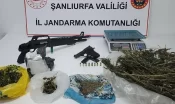 Urfa’nın ilçesinde baskın!
