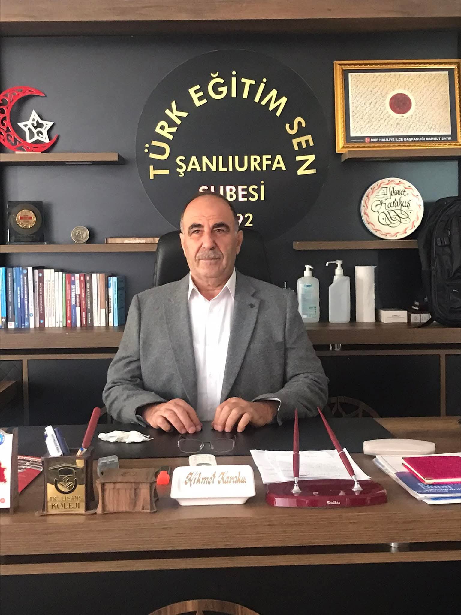 Şehit Gazi Sağlık-Sen Şanlıurfa İl Başkan Yardımcısıİbrahim Gündoğdu’nun Taziye Mesajı