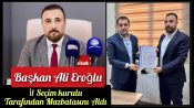 İYİ Parti Şanlıurfa İl Başkanı Ali Eroğlu Güven Tazeledi: Mazbatasını Teslim Aldı