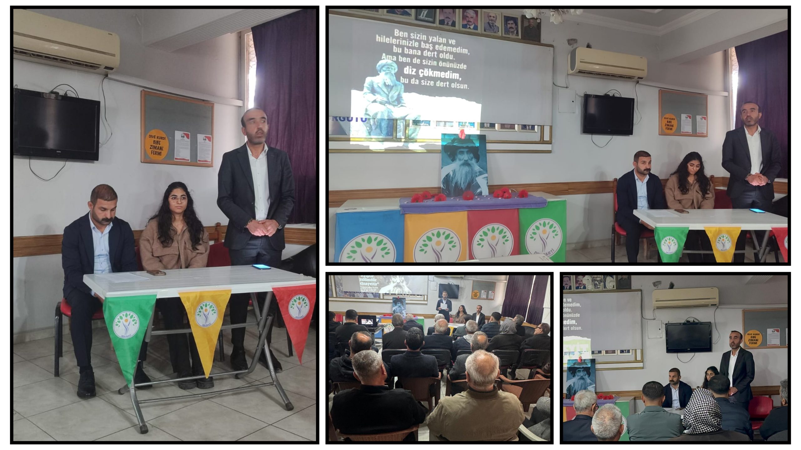 Seyit Rıza, Haliliye’de Düzenlenen Programla Anıldı