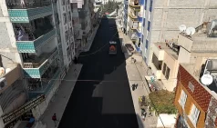 Büyükşehir Belediyesi, Eyyübiye’de Kış Öncesi Yoğun Asfalt Mesaisine Devam Ediyor