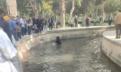 Küçük çocuk Balıklıgöl’e düştü! Annesi ardından atladı!