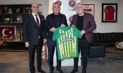 Şanlıurfaspor’dan TFF Başkanı Hacıosmanoğlu’na Ziyaret