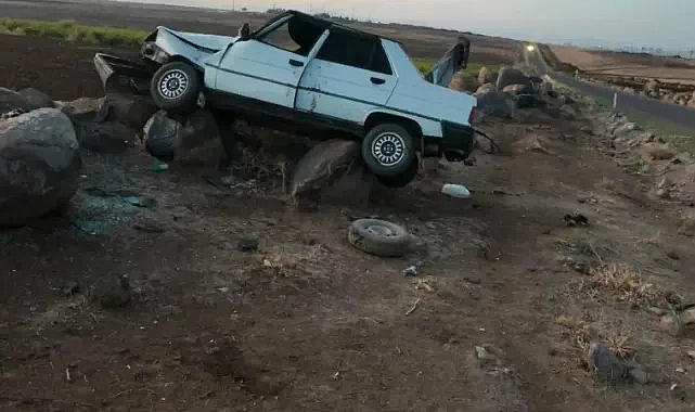 Urfa’da bu kazayı görenler gözlerine inanamadı! 3 yaralı var!