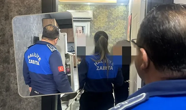 Urfa’da kaçak saç ekimi yapan iş yerine baskın!