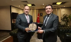YÖK Başkan Yardımcısı Arcaklıoğlu’ndan Başkan Gülpınar’a Ziyaret
