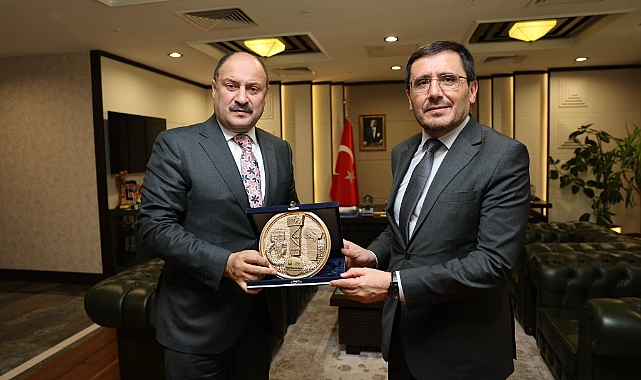 YÖK Başkan Yardımcısı Arcaklıoğlu’ndan Başkan Gülpınar’a Ziyaret