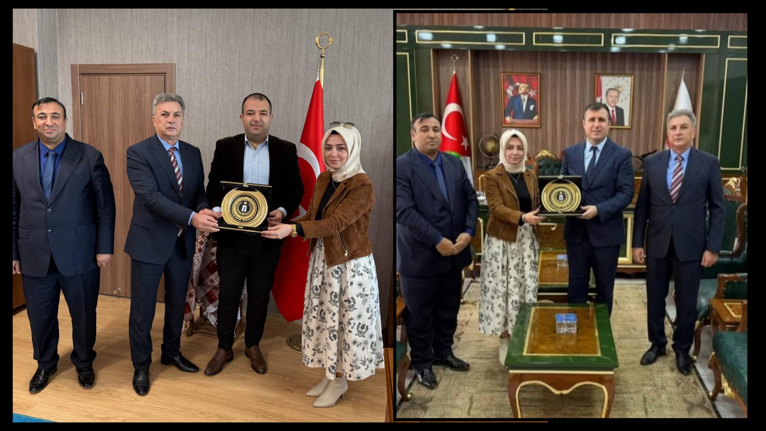 EMŞAV VAKFINDAN EYYÜBİYE VE KARAKÖPRÜ KAYMAKAMLARINA ZİYARET