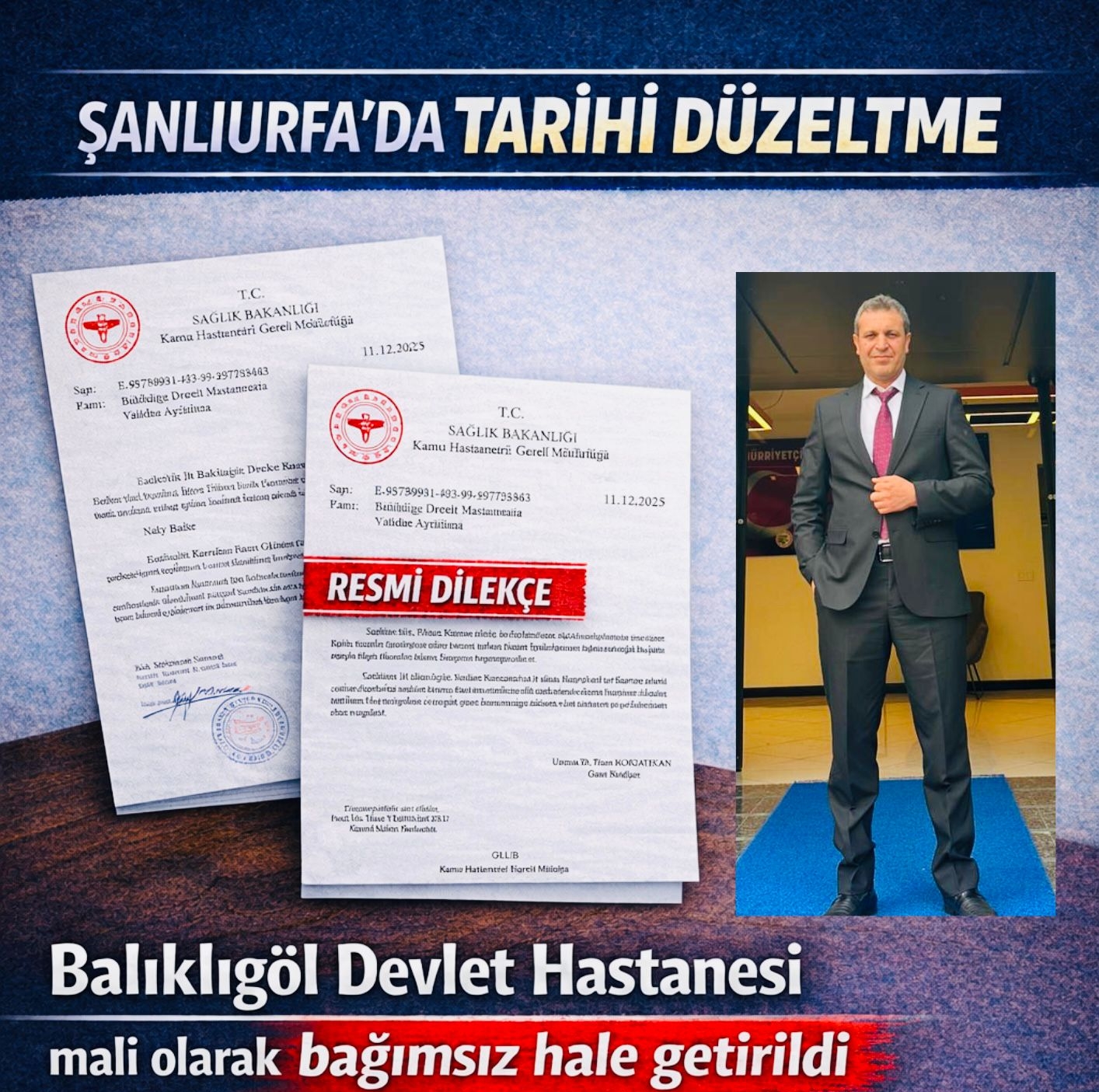 ŞANLIURFA’DA TARİHİ DÜZELTMEYILLARDIR SÜREN MALİ YANLIŞLIK RESMİ ADIMLARIMIZLA SONA ERDİ