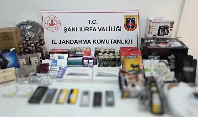Şanlıurfa’da jandarmadan operasyon!