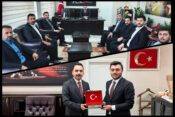 MHP Hilvan İlçe Teşkilatı’ndan Kaymakam Zafer Şahin’e Hayırlı Olsun Ziyareti
