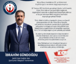 İbrahim Gündoğdu’nun Kıbrıs Barış Harekâtı’nın 52. Yıl Dönümü Mesajı