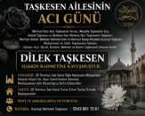 TAŞKESEN  AİLESİNİN ACI GÜNÜ