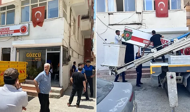 Dernek binasının zorla boşaltıldığı iddia edilmişti! Siverek Belediyesi’nden açıklama geldi