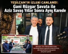 Yeşilçam’ın İzleri  Canlandı: Gani Rüzgar Şavata ile Aziz Savaş Yıllar Sonra Aynı Karede