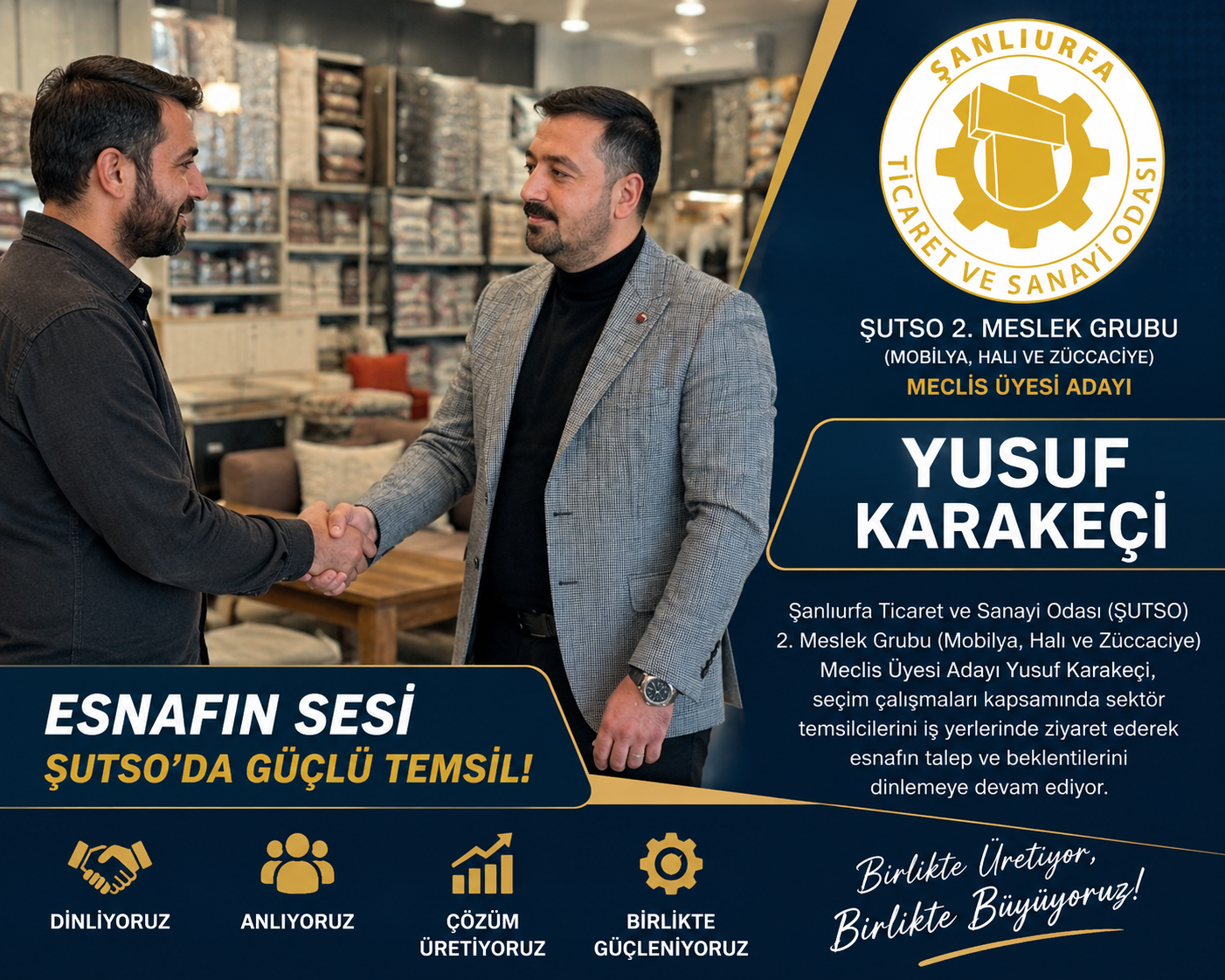 Yusuf Karakeçi: “Sektörümüzün Gücünü Birlikte Büyüteceğiz”