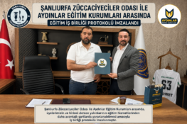 Şanlıurfa Züccaciyeciler Odası Başkanı Ahmet Arka’dan Okul ve Dershane Kayıt Duyurusu