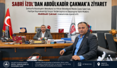 Sabri İzol’dan Abdülkadir Çakmak’a Ziyaret