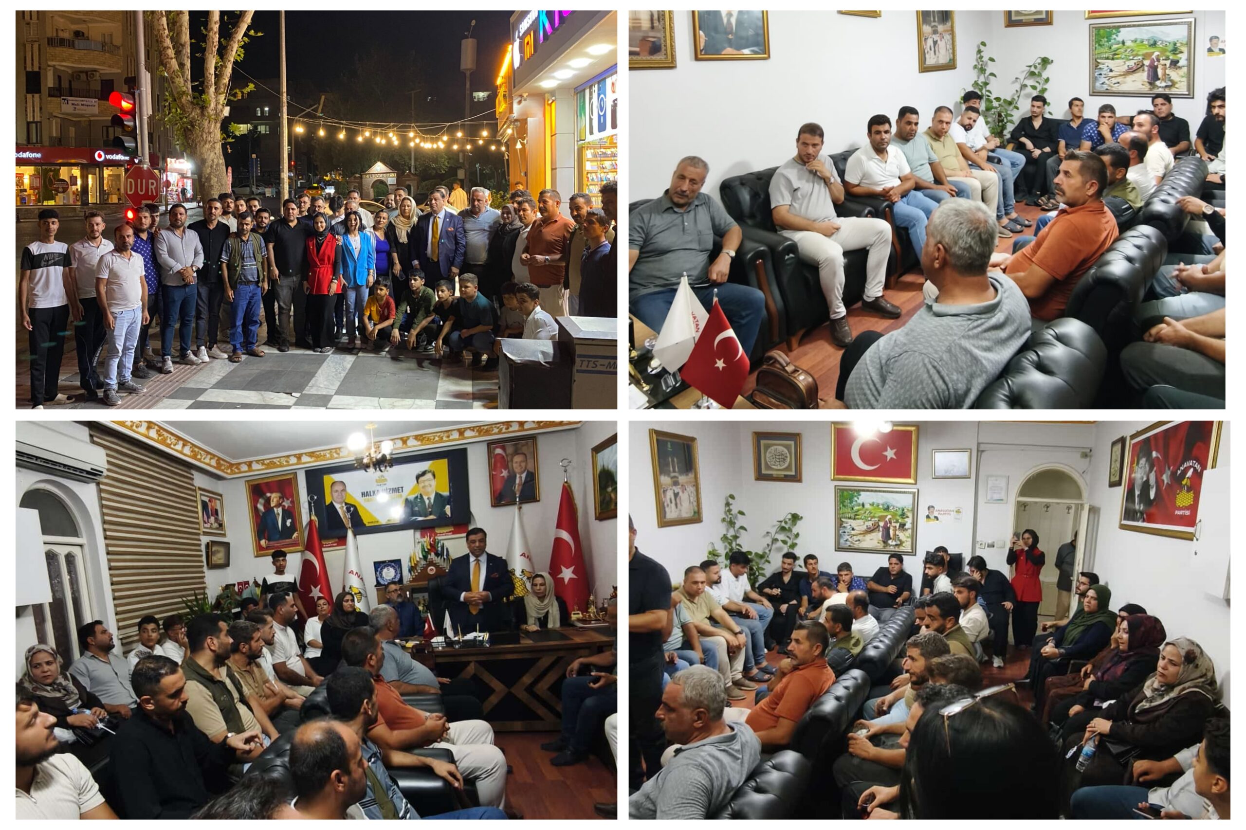 Anavatan Partisi’nde Büyük bir katılımla Toplantı Gerçekleştirildi