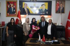 Akçakale Tatlıca Mahallesi Muhtarı Çağla Bor’dan Halil Aslan’a Ziyaret